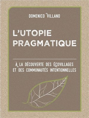 cover image of L'utopie Pragmatique